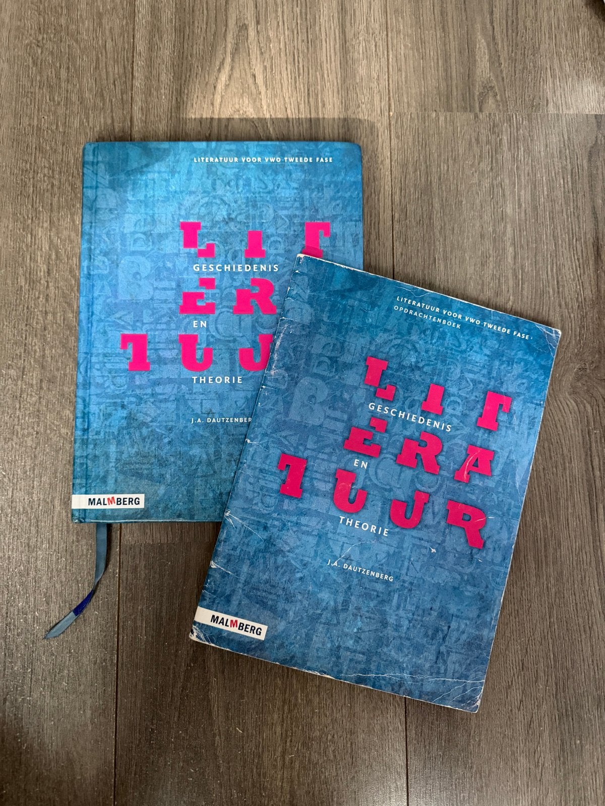 Literatuur Geschiedenis en Theorie VWO Tweede Fase, Boeken, Ophalen, Alpha, Zo goed als nieuw, WO