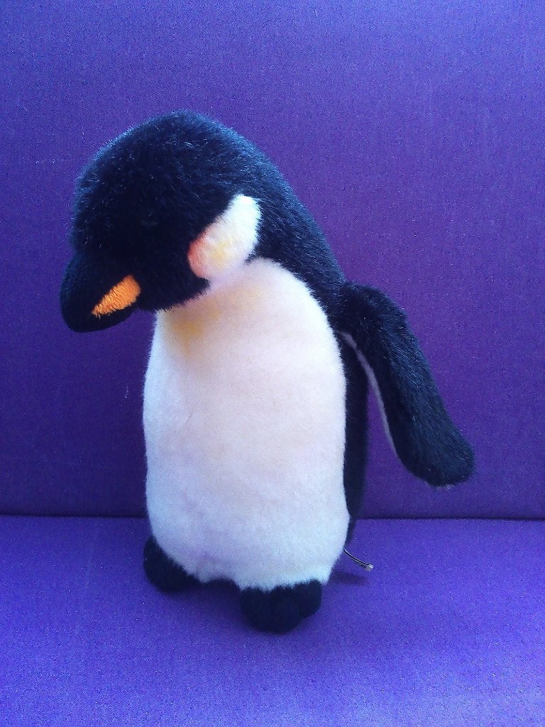 UNI-TOYS Knuffel KONINGS PINQUÏN. 30 CM **Nieuw**, Pinguïn, Overige merken, Nieuw, Ophalen of Verzenden