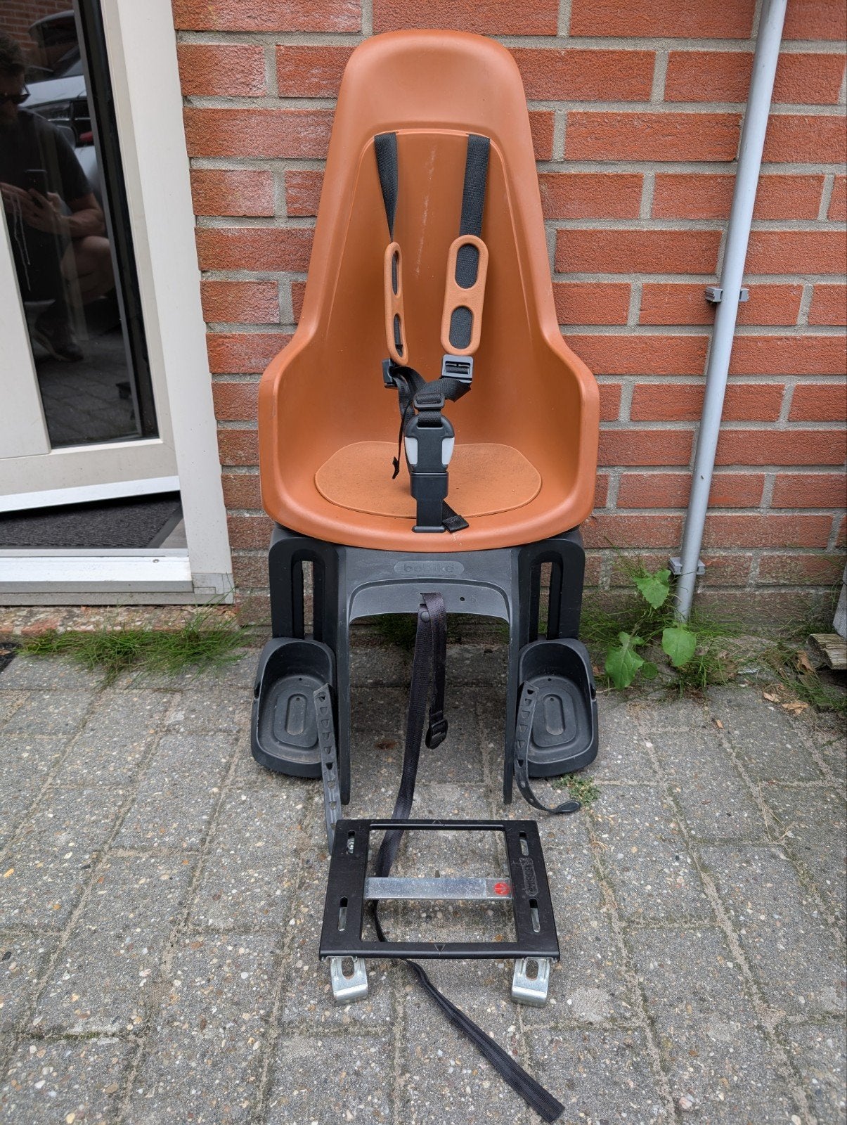 Bobike fietsstoeltje, Ophalen, Achterzitje, Bobike, Gebruikt