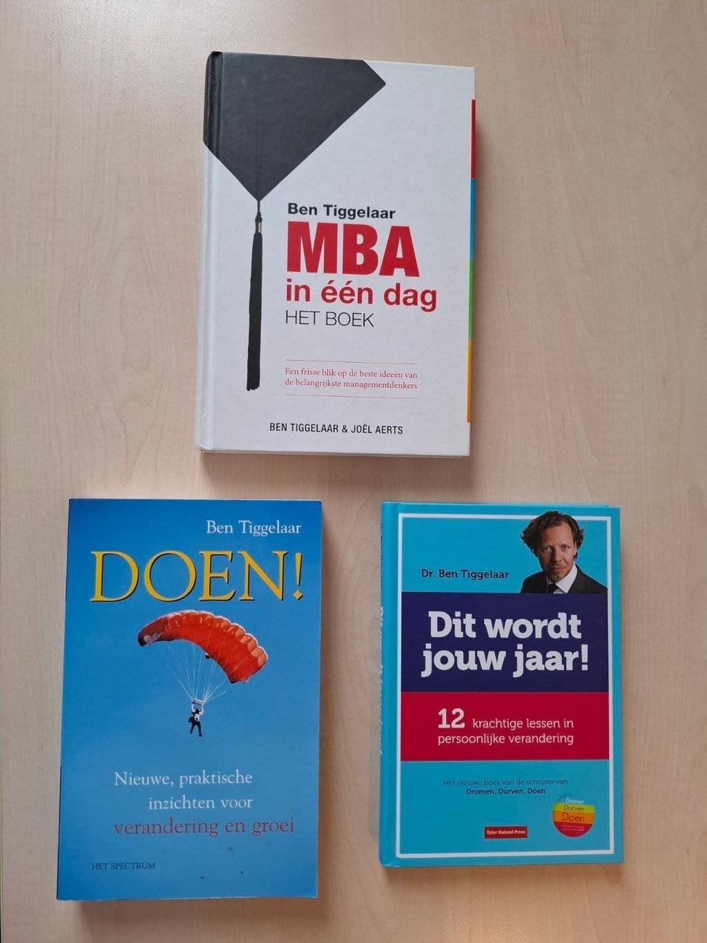 Ben Tiggelaar Boekenpakket: 3 Inspirerende Titels, Ophalen of Verzenden, Gelezen, Economie en Marketing, Ben Tiggelaar