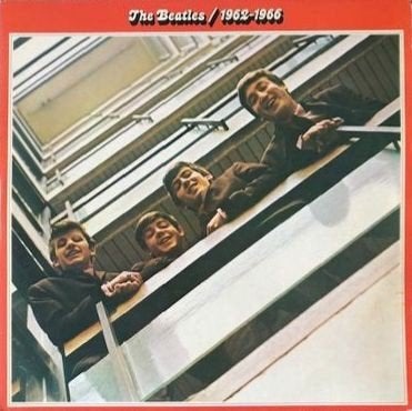 Dubbel LP van The Beatles 1962-1966 Rood Vinyl 5C184-05307, Cd's en Dvd's, Vinyl | Pop, Ophalen of Verzenden, 1970 - 1979, Gebruikt