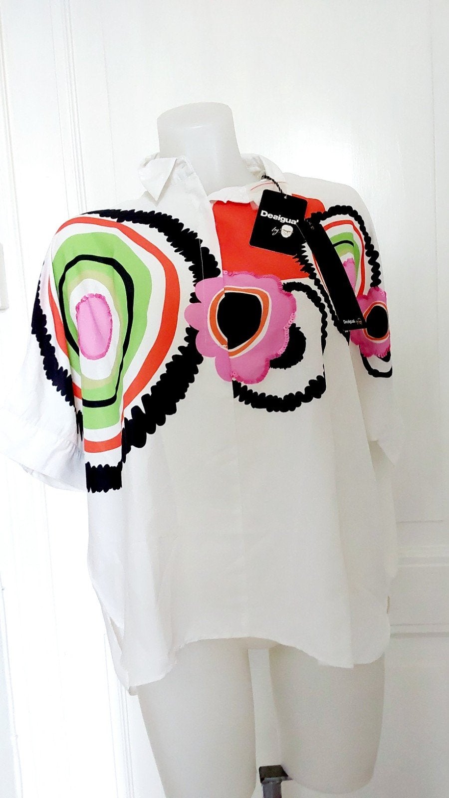 leuke Desigual blouse maat S of M nieuw, Meerkleurig, Nieuw, Ophalen of Verzenden, Desigual