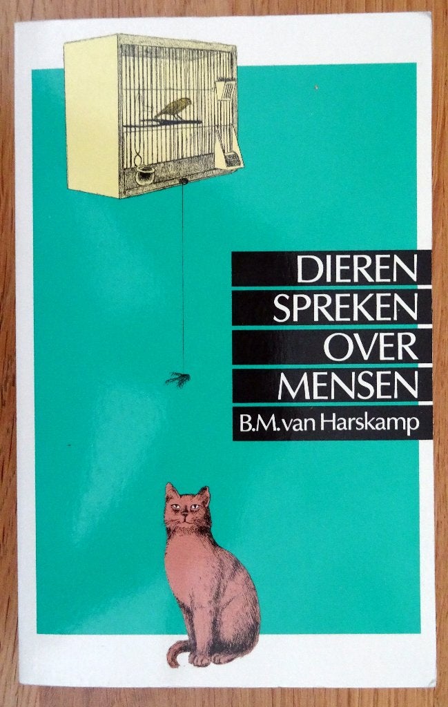 Dieren spreken over mensen, Boeken, Ophalen of Verzenden, Zo goed als nieuw, B.M. van Harskamp