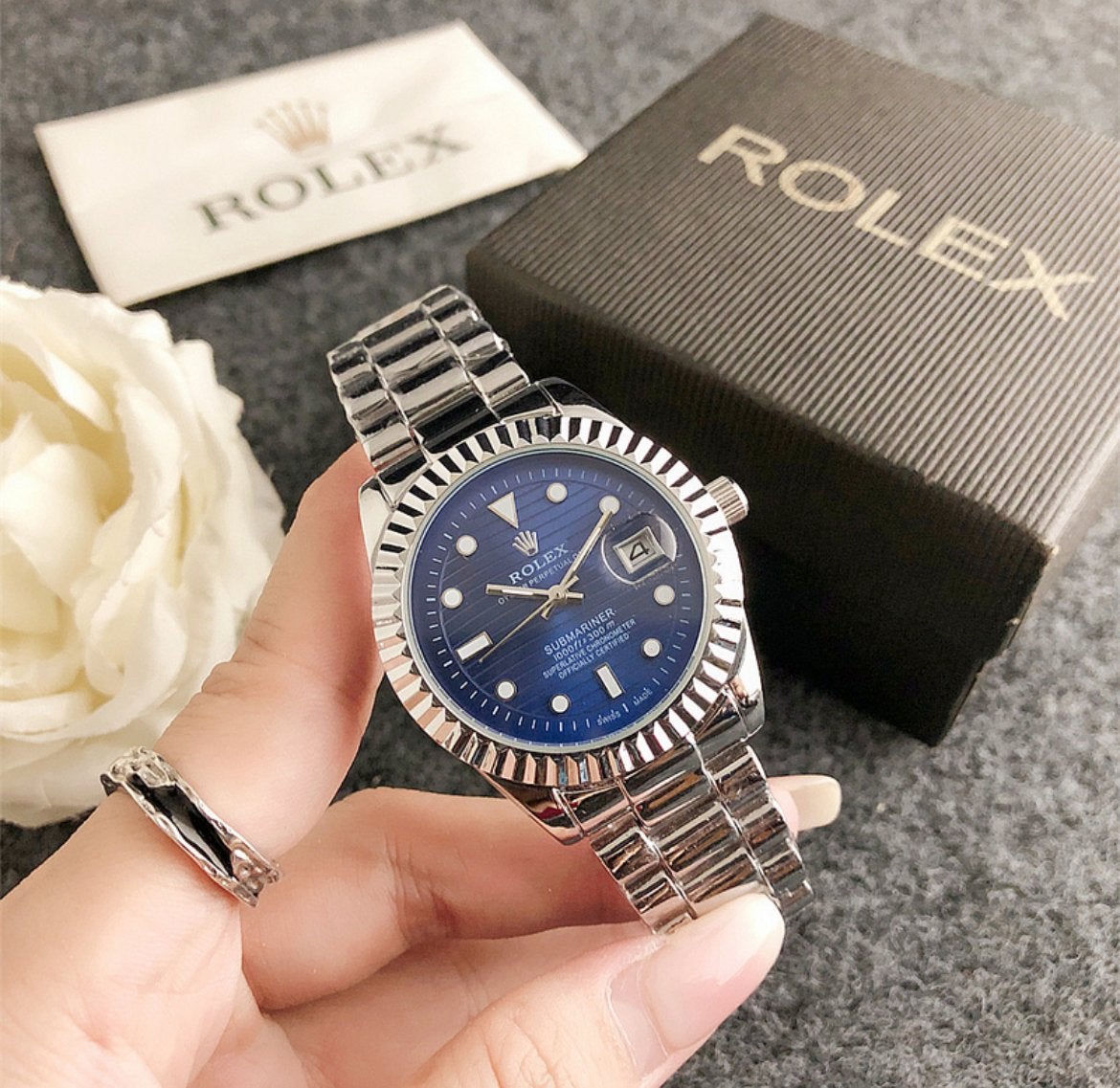 Rolex Submariner horloge, Sieraden, Tassen en Uiterlijk, Horloges | Heren, Verzenden, Polshorloge, Nieuw, Rolex