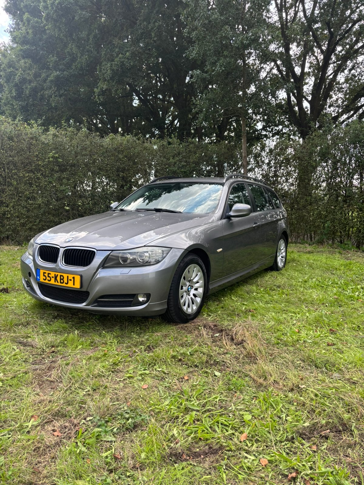 BMW 3-Serie 1.6 I 316 Touring 2009 Grijs, 4 cilinders, 122 pk, Origineel Nederlands, Handgeschakeld