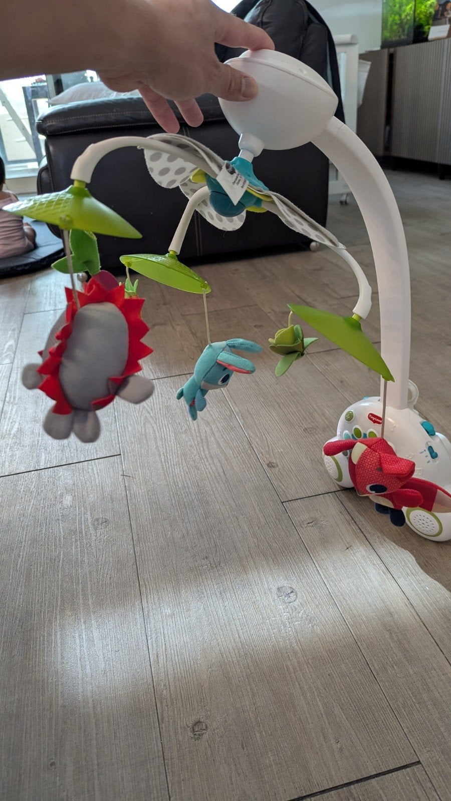 Tiny Love Soothe'n Groove luxe muziekmobiel, Kinderen en Baby's, Speelgoed | Babyspeelgoed, Ophalen of Verzenden, Gebruikt, Mobiel