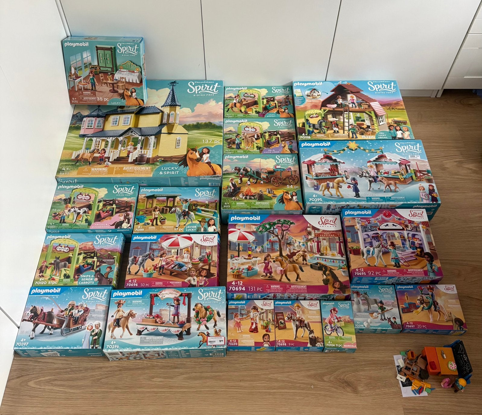 Playmobil Spirit 21 sets, Ophalen, Zo goed als nieuw