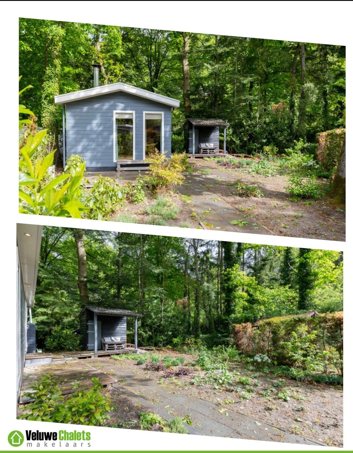 Sfeervol chalet op ruim groen perceel te Harderwijk, Caravans en Kamperen