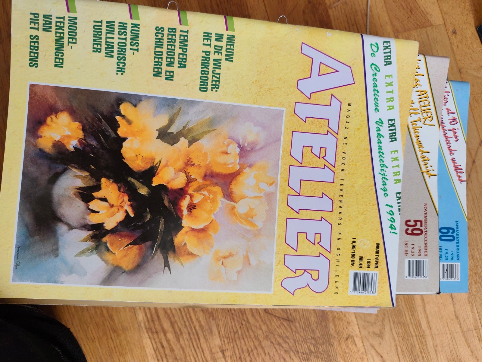 Atelier Magazine - Kunsttijdschrift uit 1994, Ophalen of Verzenden, Gelezen, Overige typen
