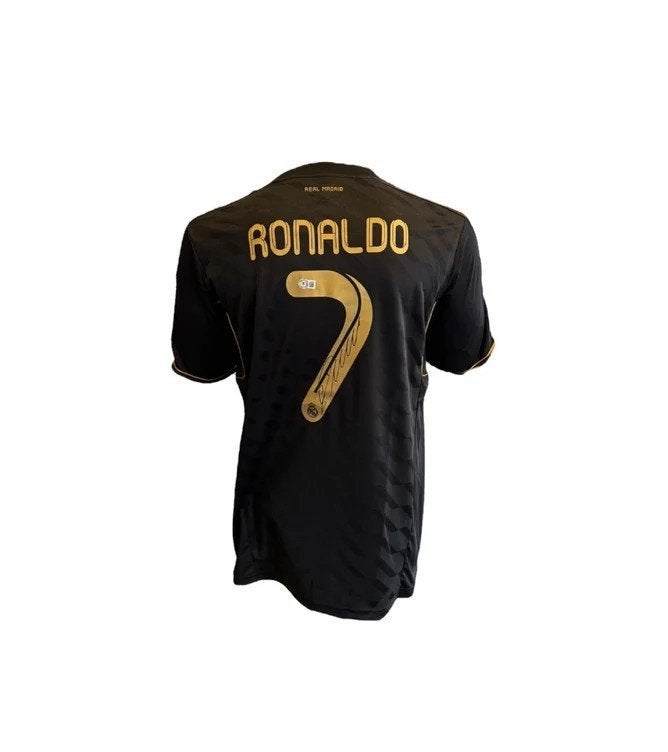 Cristiano Ronaldo Real Madrid 12/13  gesigneerd  Uit Shirt, Verzamelen, Buitenlandse clubs, Soccersignings.nl, Shirt, Ophalen of Verzenden
