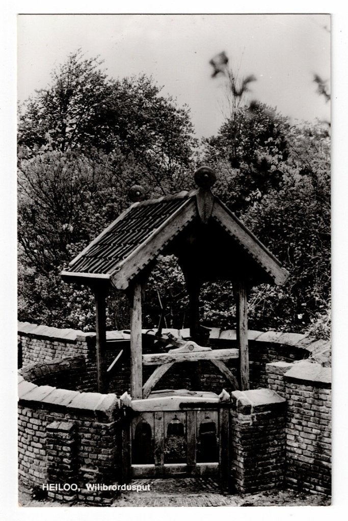 Heiloo. Fotokaart van de Wilibrordusput., Verzamelen, Ophalen of Verzenden, Ongelopen, Noord-Holland