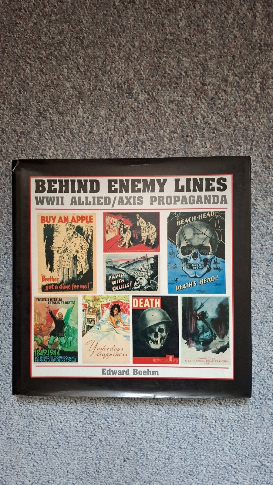 behind enemy lines - tweede wereldoorlog propaganda boek, Ophalen of Verzenden, Tweede Wereldoorlog, Gelezen