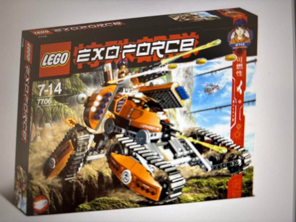 LEGO Exo-Force 7706: Compleet met boekje, Ophalen of Verzenden, Gebruikt, Complete set, Lego