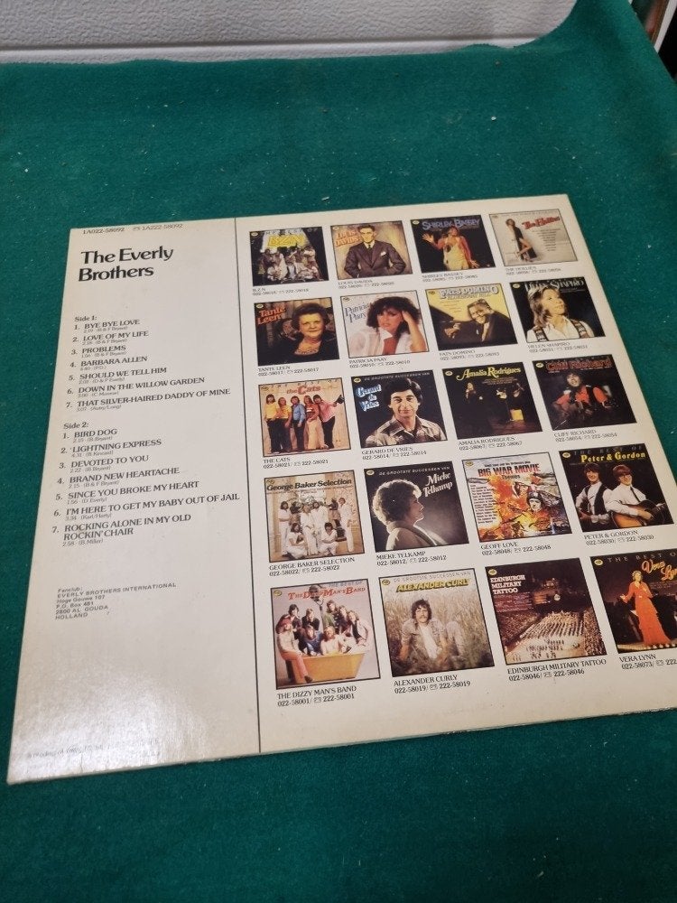 lp the everly brothers bird dog, Ophalen of Verzenden