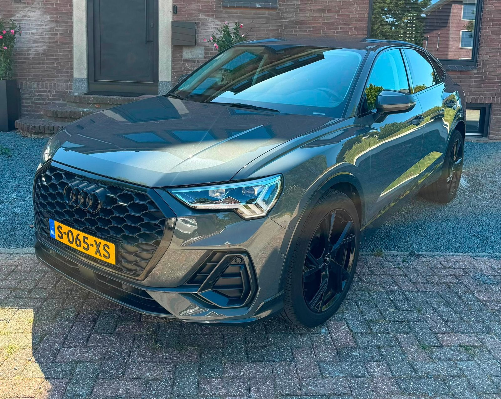 Audi Q3 Sportback 150pk, Auto's, Audi, Zwart, 4 cilinders, 1505 kg, Particulier
