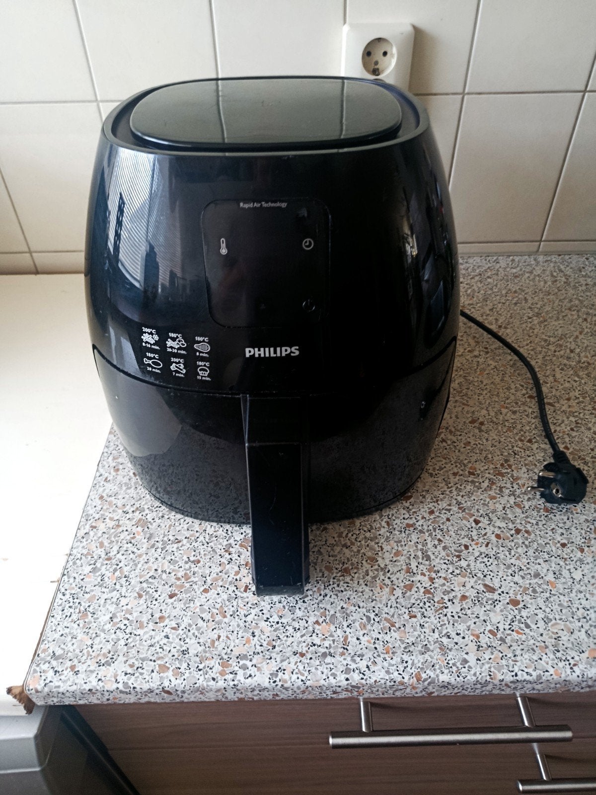 Philips Airfryer XXL - Gebruikt maar werkt perfect, Witgoed en Apparatuur, Ophalen, Gebruikt, Airfryer XXL, 1500 gram of meer