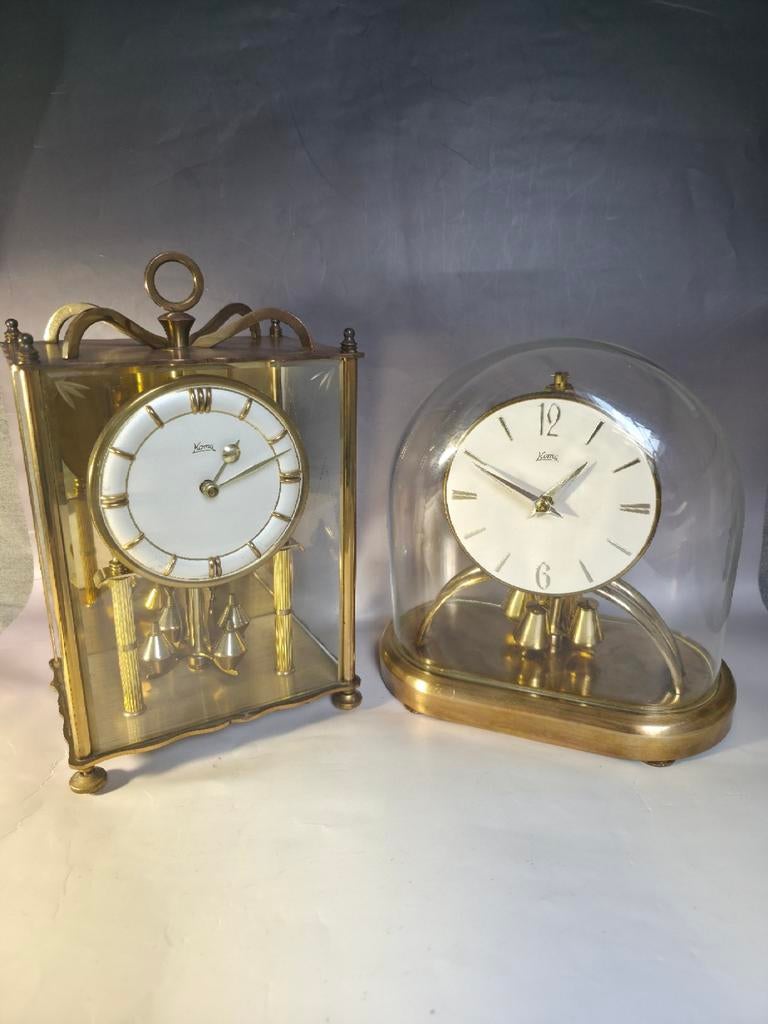Jaar pendule - 400 daag anniversary klok - set van 2, Antiek en Kunst, Ophalen