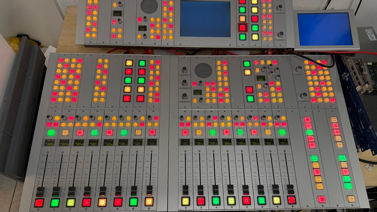 3x DHD 52MX 16 fader set!, Ophalen, Gebruikt, Audio