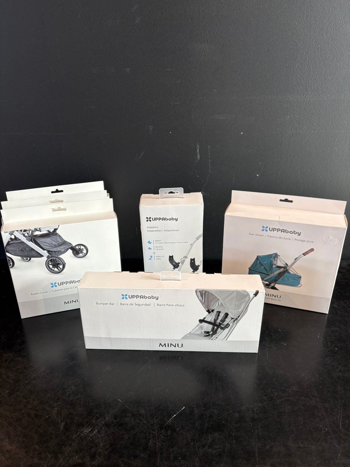 Uppababy Minu accessoires NIEUW!, Ophalen of Verzenden, Nieuw, Overige merken, Regenhoes