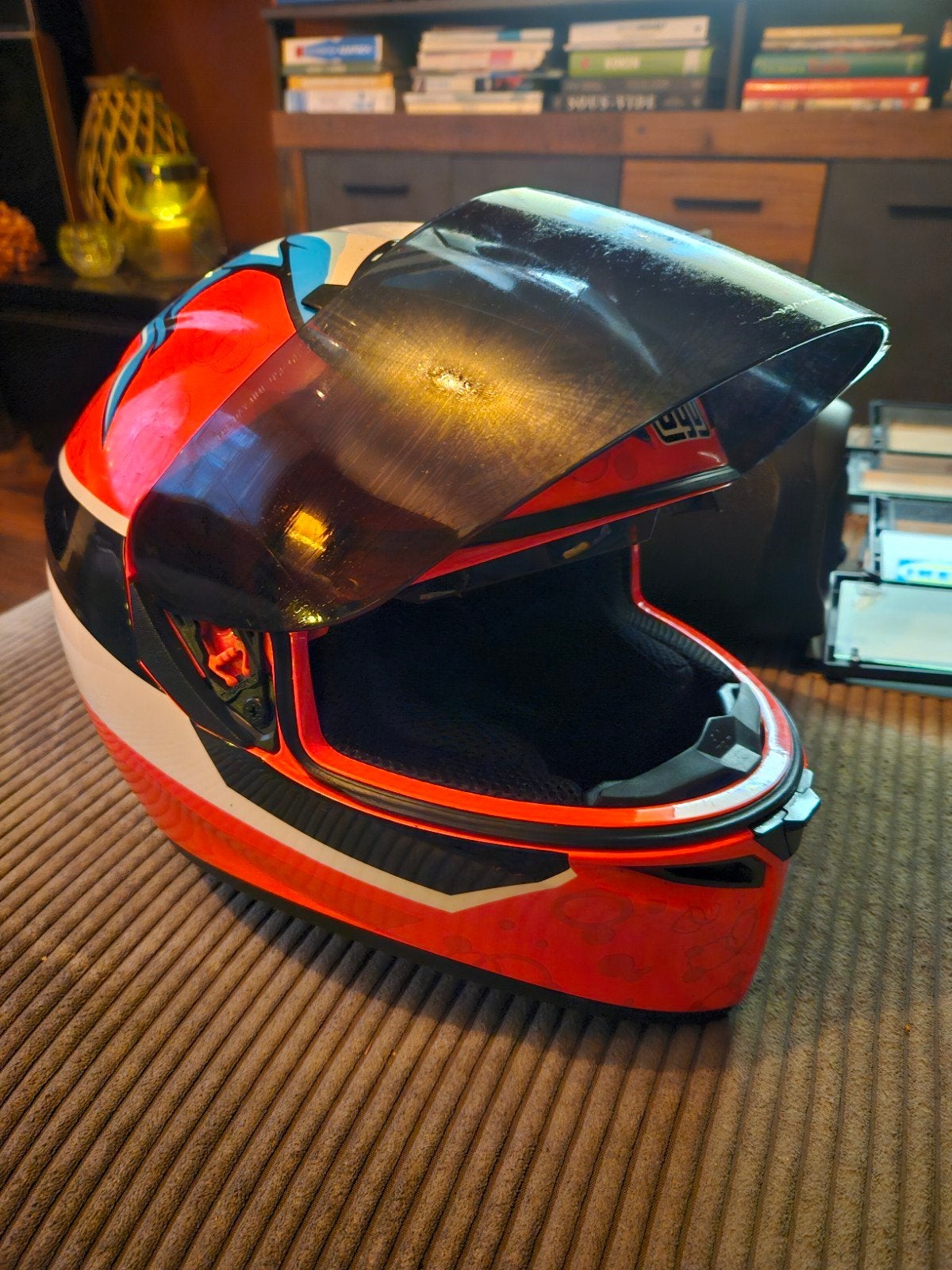 AGV Integraalhelm - Stijlvol en Veilig, Heren, Ophalen of Verzenden, L, Tweedehands
