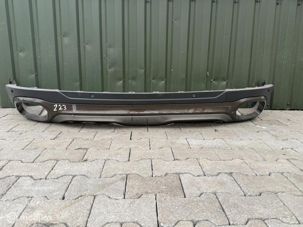 Achterbumper onderbumper diffuser bmw x6 f16 51127360728, Gebruikt, Ophalen of Verzenden, Achter, Bumper
