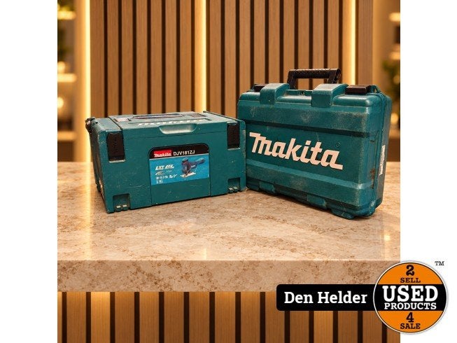 Makita tm3010c + Makita djv181zj, Makita, Zo goed als nieuw, Support@makita.com, Makita Corporation, 3-11-8, Sumiyoshi-cho, 
Anjo, Aichi 446-8502
Japan