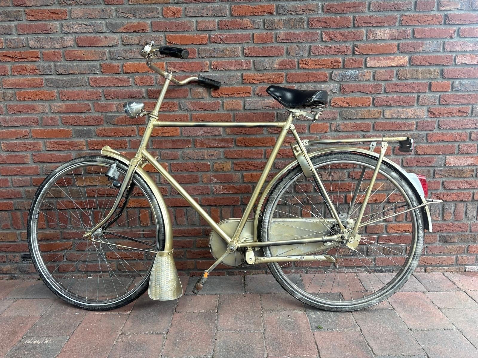 Gazelle fiets goud fietst top!, Ophalen, Gebruikt, Velgrem, Gazelle