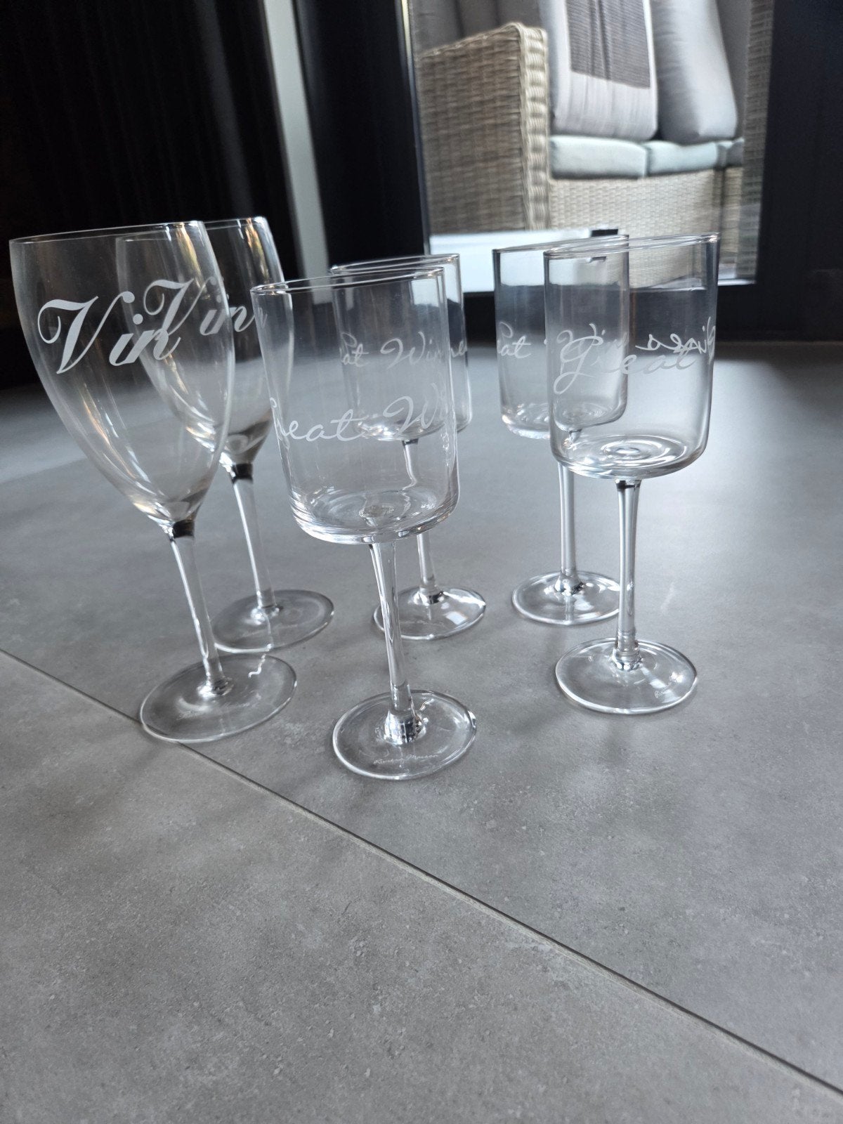 Rivièra Maison Wijn- en Champagneglazen Set, Glas of Glazen, Overige merken, Ophalen of Verzenden, Glas