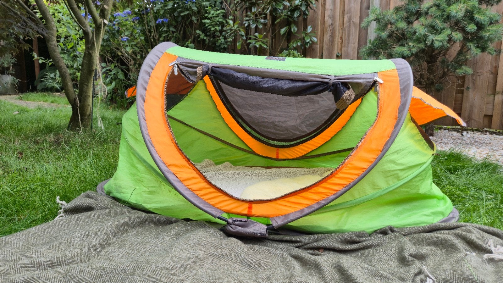Deryan Baby Luxe Reisbedje/Tentje - Inclusief Matras & Hoes, Caravans en Kamperen, Tenten, Ophalen, Zo goed als nieuw, Tot en met 2