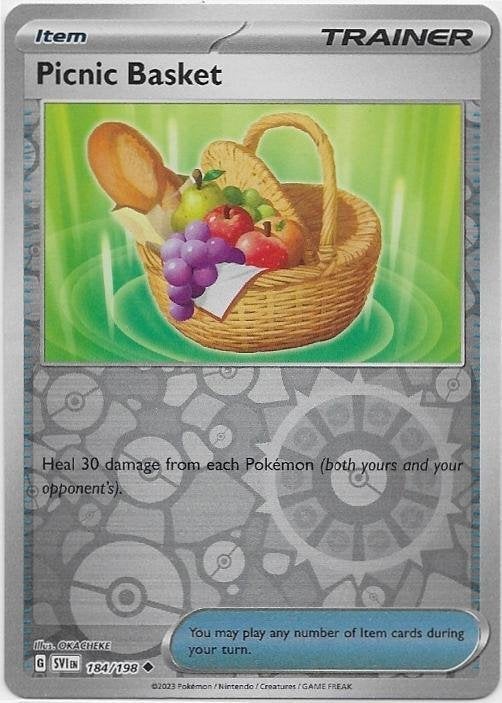 Scarlet & Violet,  Picnic Basket [reverse] 184/198, Verzenden, Nieuw, Losse kaart