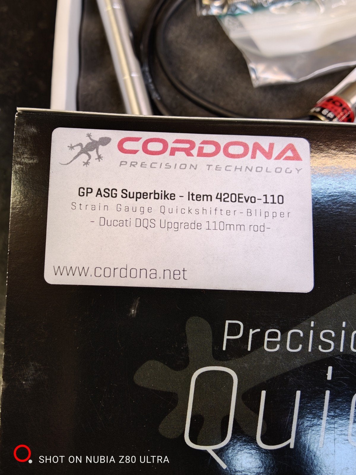 Cordona 420-evo Quickshifter-Blipper voor Ducati V4, Motoren, Ophalen of Verzenden, Gebruikt