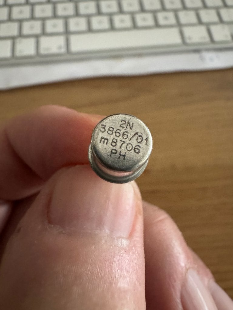 2N3866 transistor, Hobby en Vrije tijd, Elektronica-componenten, Ophalen of Verzenden, Nieuw