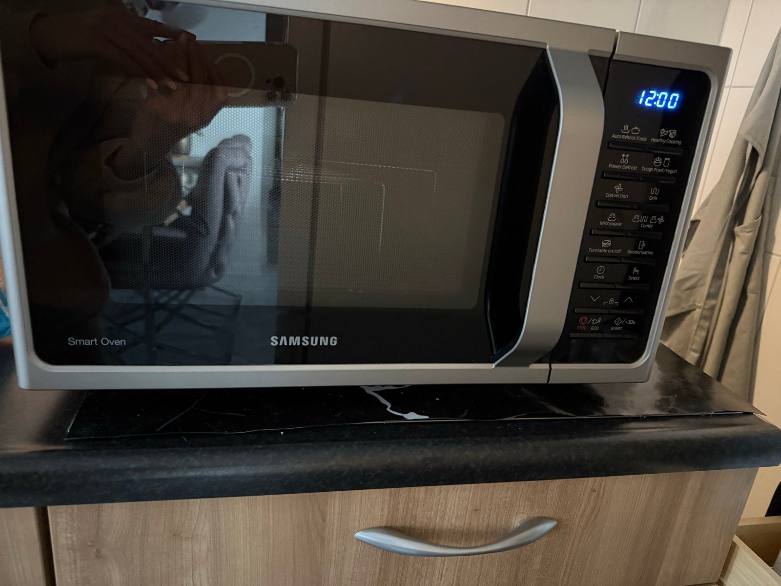Samsung combi magnetron oven zo goed als nieuw, Combimagnetron, Grill, Ophalen of Verzenden, Zo goed als nieuw