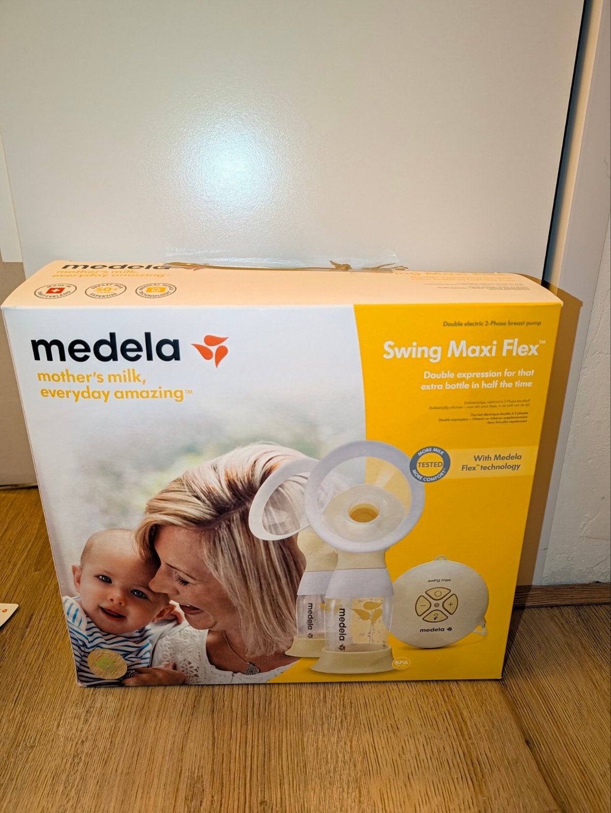 Medela Swing Maxi Flex dubbele elektrische borstkolf, Ophalen of Verzenden, Gebruikt