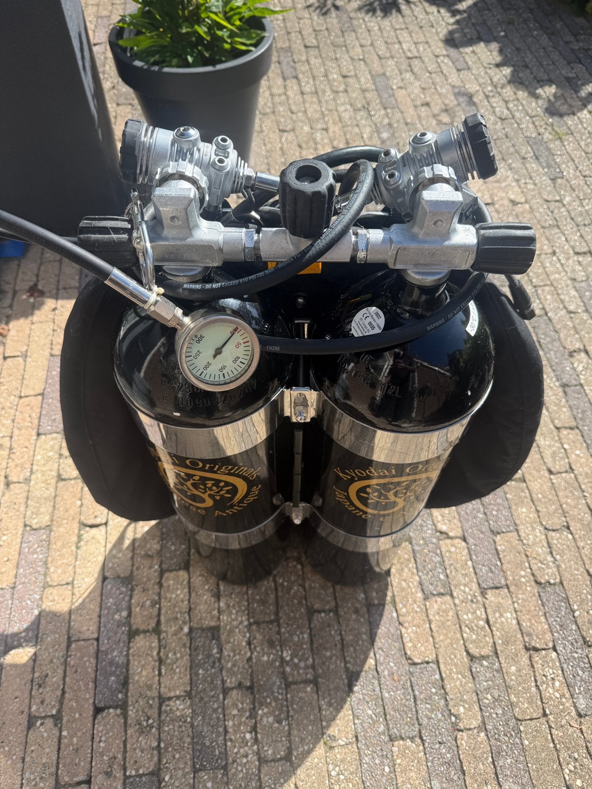 WEGENS STOPPEN MET DUIKEN COMPLETE HOOGWAARDIGE DUIKSET, Watersport en Boten, Duiken, Ophalen, Gebruikt, Trimvest of Wing
