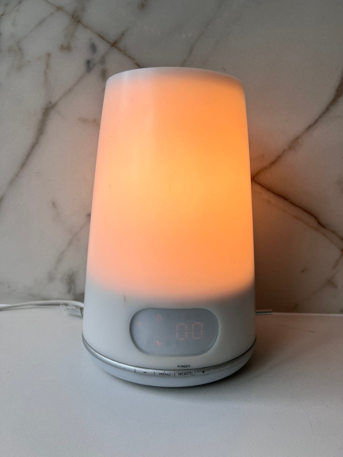 PHILIPS WAKE-UP LIGHT RADIOWEKKER / WEKKER RADIO LAMP, Ophalen of Verzenden, Gebruikt, Digitaal
