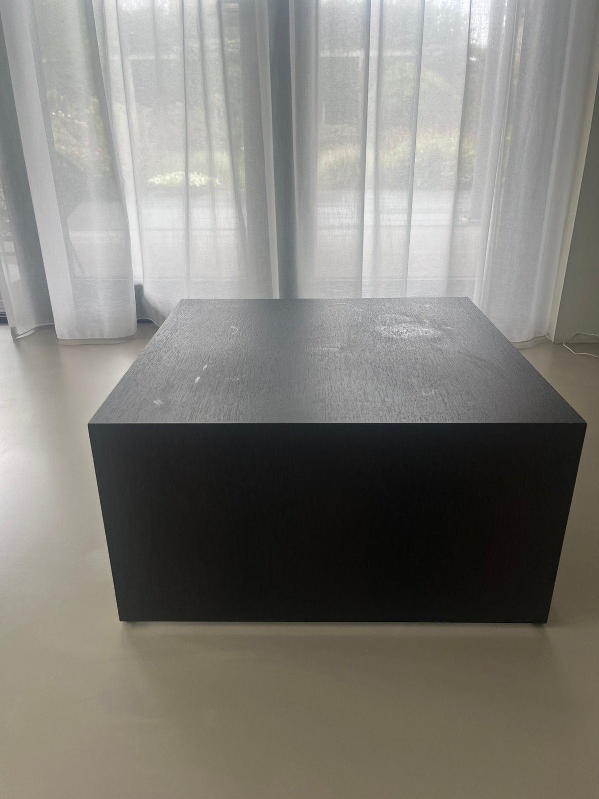 Arco Set Up bijzettafel (mahoni), Huis en Inrichting, Ophalen, Minder dan 45 cm, Gebruikt, Vierkant
