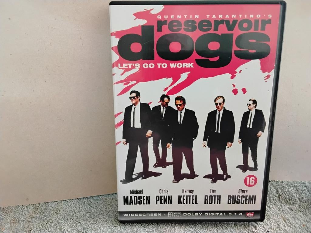 RESERVOIR  DOGS    LET'S  GO  TO  WORK, Vanaf 16 jaar, Ophalen of Verzenden, Zo goed als nieuw