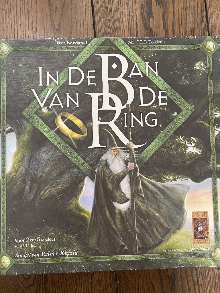 Lord of the Rings bordspel/In de Ban van de Ring, Ophalen of Verzenden, Zo goed als nieuw, Drie of vier spelers, 999 Games