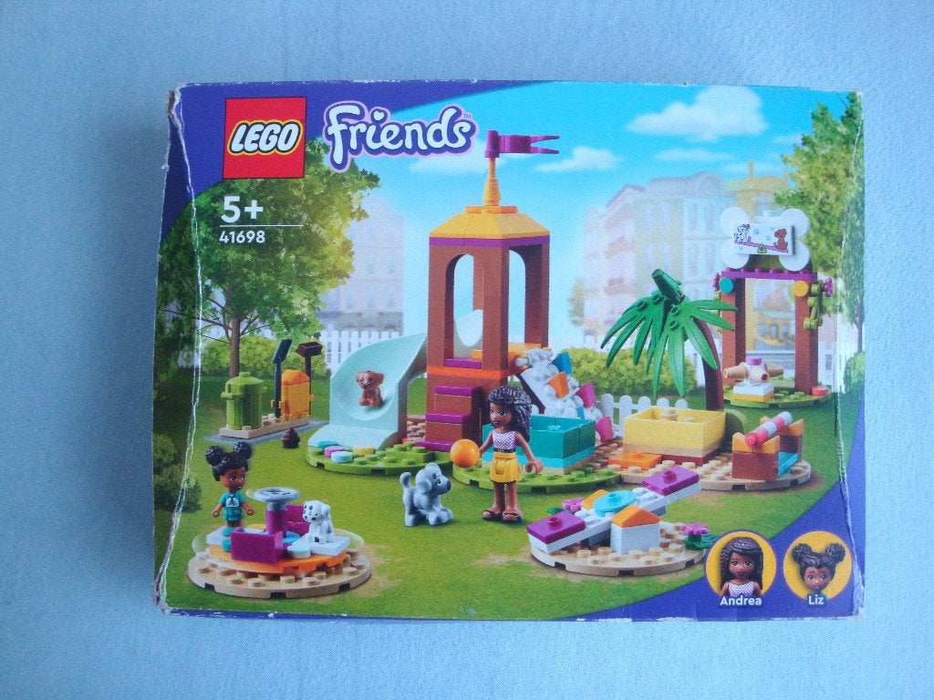 Lego Friends 41698 Dierenspeeltuin - Met doosje en boekjes, Inclusief instructies, Lego, Friends, Ophalen of Verzenden
