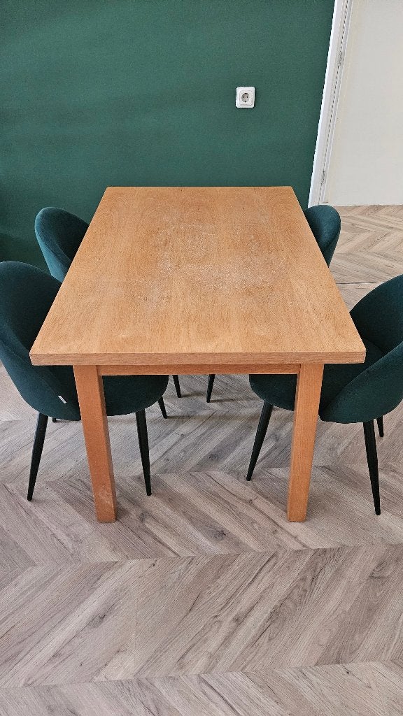 Eettafel 120x80cm, Huis en Inrichting, Ophalen, Gebruikt, 100 tot 150 cm, 50 tot 100 cm