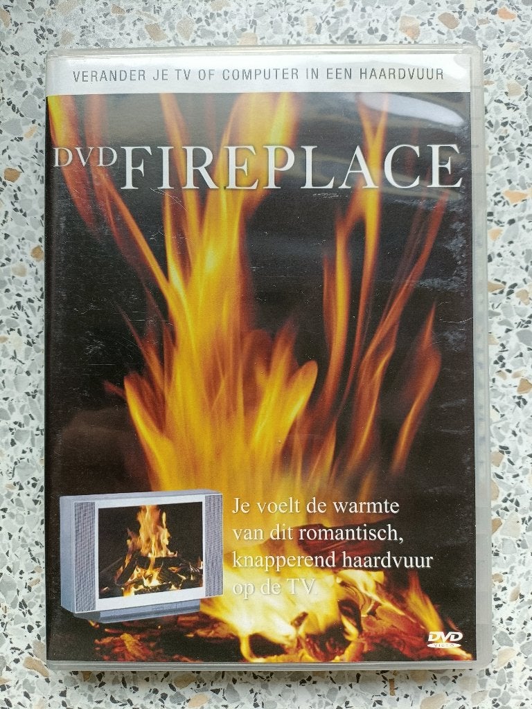 Een "Fireplace", verander je TV of Computer in een haardvuur, Alle leeftijden, Ophalen of Verzenden, Zo goed als nieuw