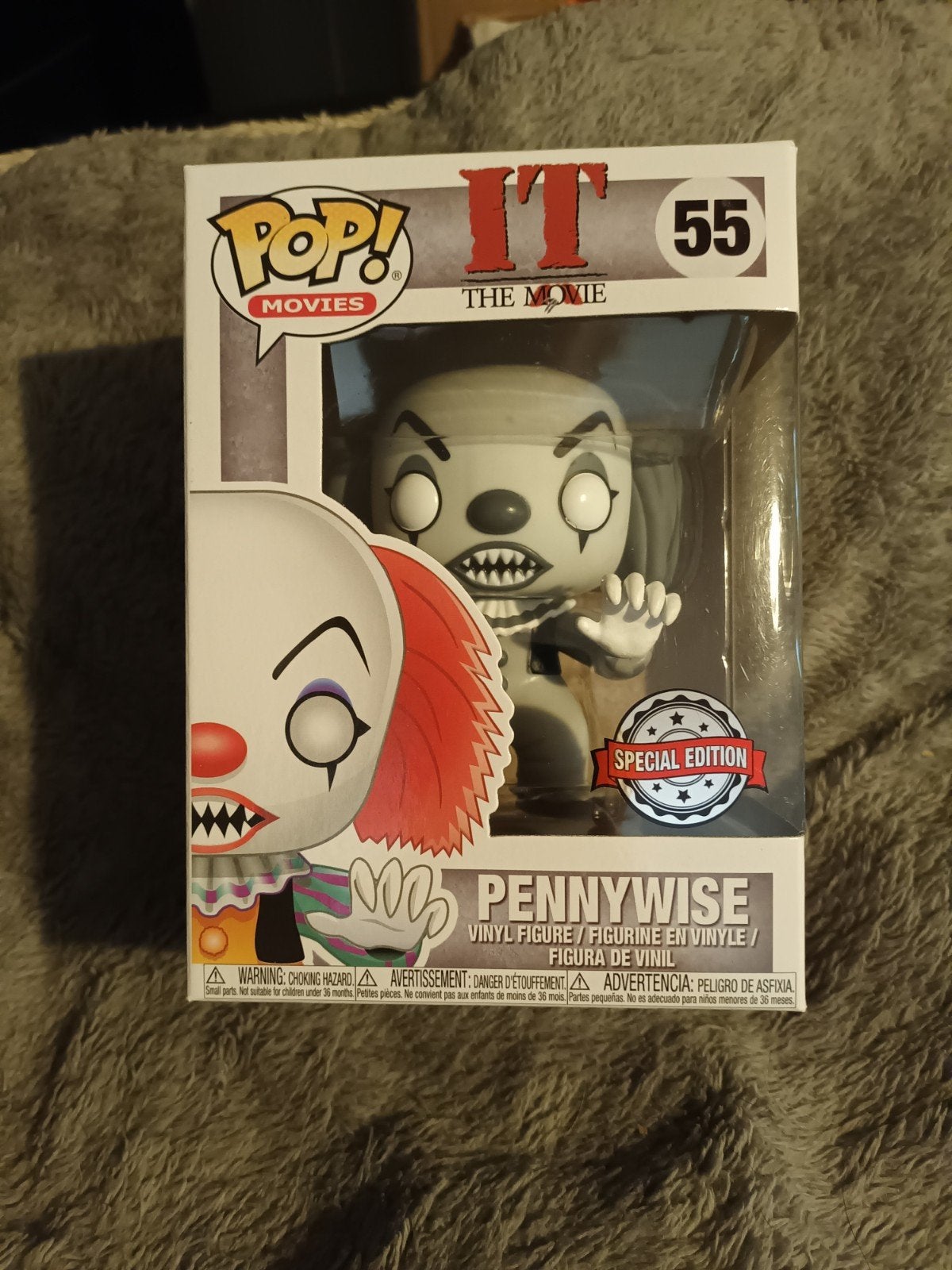 Funko Pop! IT The Movie Pennywise Special Edition #55, Ophalen of Verzenden, Nieuw