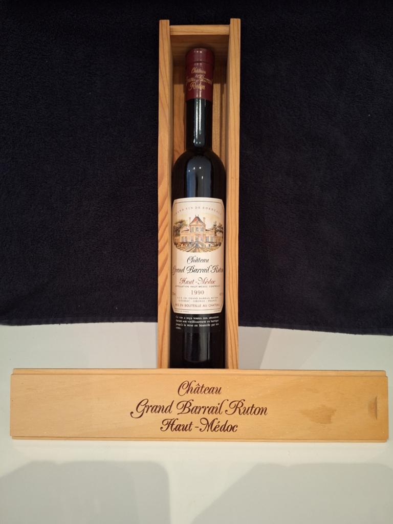 Château Grand Barrail Ruton Haut-Médoc 1990, Ophalen of Verzenden
