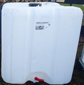 IBC-vaten 1.000 liter, Ophalen, Kunststof, Met kraantje, 150 liter of meer