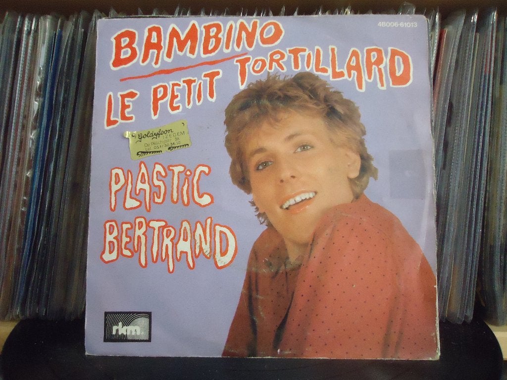 7" Single Plastic Bertrand - Bambino / Le Petit Tortillard, Gebruikt, 7 inch, Ophalen of Verzenden, Pop