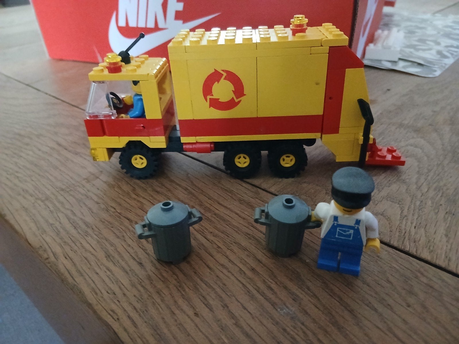 LEGO 6693 Vuilniswagen 1987, Ophalen, Inclusief minifiguren, Lego, Complete set