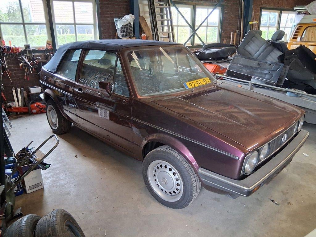 Volkswagen Golf Cabriolet 1.8 GLI cabriolet / GESTRAND PROJE, Auto's, Oldtimers, Voorwielaandrijving, Stof, Open dak, Cabriolet