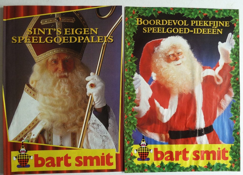 Bart Smit Sinterklaas en Kerst folders speelgoed 1996, Ophalen of Verzenden, Zo goed als nieuw, Overige typen