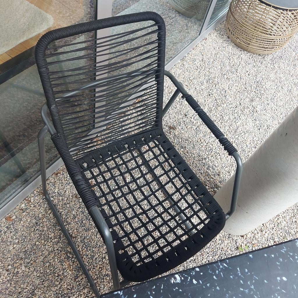 5 tuinstoelen, Ophalen, Gebruikt, Kunststof